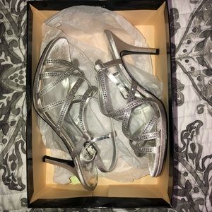 I.Miller Silver Heel